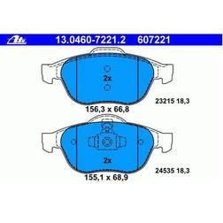 ATE ATE Bromsbelägg, skivbroms Renault Scenic