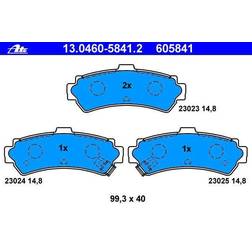 ATE ATE 13.0460-5841.2 bromsbelägg