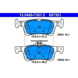 ATE 13.0460-7301.2 Jarrupalat PEUGEOT 308 SW 2