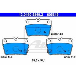 ATE ATE 13.0460-5849.2 bromsbeläggsats, skivbroms
