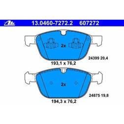 ATE Jarrupalat VOLVO 13.0460-7272.2