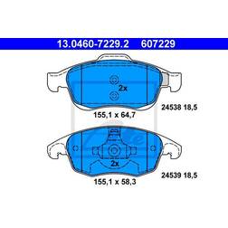 ATE ATE Bromsbelägg, skivbroms Citroen C4 picasso.
