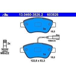 ATE Jeu de Plaquettes de Frein 13.0460-3826.2 500 3 Portes