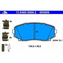 ATE ATE 13.0460-5606.2 bromsbeläggsats, skivbroms