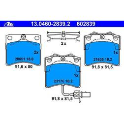 ATE ATE 13046028392 bromsbeläggsats skivbroms