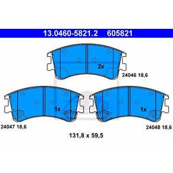 ATE 13.0460-5821.2 Juego De Pastillas De Freno Mazda 6 Hatchback 6 Wagon