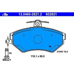 ATE Kit Pastiglie Freno 13.0460-2821.2