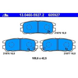 ATE 13.0460-5927.2 Juego De Pastillas De Freno Con Avisador Acístico De Desgaste