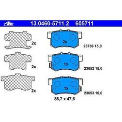 ATE Kit Pastiglie Freno 13.0460-5711.2