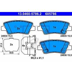 ATE Pastiglie Freno 13.0460-5786.2