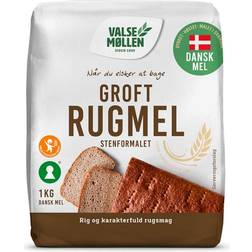 Valsemøllen Groft Rugmel 1000g 1pak
