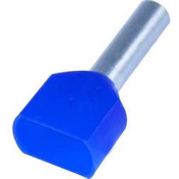 MTO Tylle Isolerede dobbelt 2x2,5 mm² blå, Hi 2x2,5/10 (100) (W)