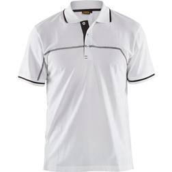 Blåkläder Mens Polo Shirt - Mid Grey/Black