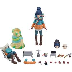 Good Smile Good Smile Laid-Back Camp Figma Action Figure Rin Shima DX Edition 13 cm