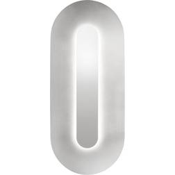 Nuura Sasi Large Vägg-/Plafond Silver Väggarmatur