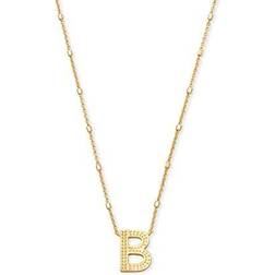 Kendra Scott Letters A-Z Pendant Necklace - Gold