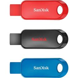 SanDisk Cruzer Snap 32GB USB 2.0 (3-Pack)