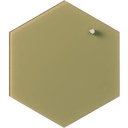 Naga Hexagonal Magnetic Glass Board 21cm