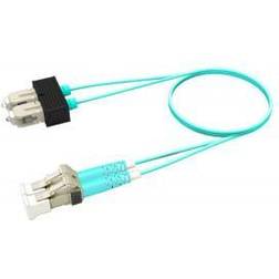 CommScope FO Patchkabel LC-LC OM4 duplex LSZH 1,0m
