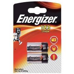 Energizer 2 piles lithium EL123AP