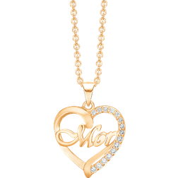 Støvring Design Necklace - Gold/Transparent