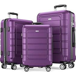 Showkoo Expandable Luggage - 3 delar