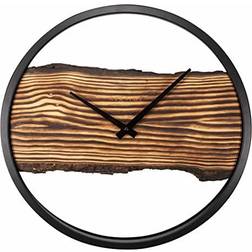 Nextime Forest Large Black Väggklocka 45cm