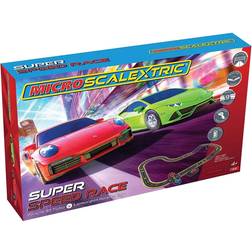 Scalextric Micro Super Speed Race Set Lamborghini vs Porsche G1178M