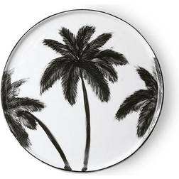 HKliving Bold & Basic Palms Assiette de Dîner 27cm