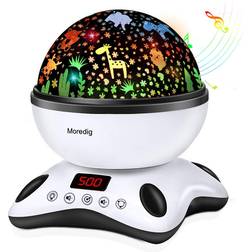 Moredig Baby Projector with Remote and Timer Night Light