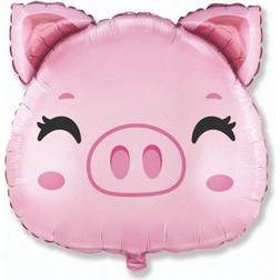 Animal & Character Balloons Pig's Head 60cm