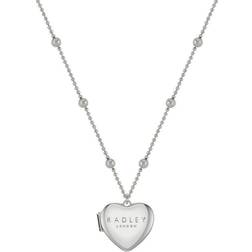 Radley Love Letters Locket Necklace - Silver