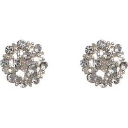Snö of Sweden Monroe Small Earring - Silver/Transparent