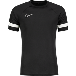 NIKE Dri-FIT Academy Short-Sleeve Football Top Men - Black/White