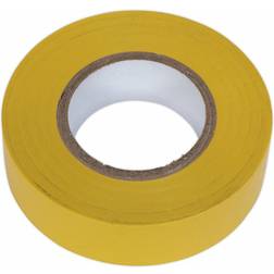 Sealey ITYEL10 PVC Insulating Tape Pack of 10pcs 20000x19mm