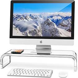 AboveTEK Premium Acrylic Monitor Stand