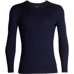 Icebreaker Merino 260 Tech Long Sleeve Crewe Thermal Top Men - Midnight Navy