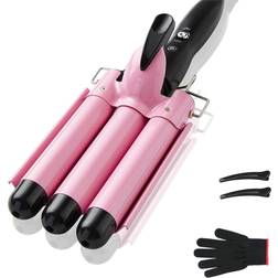 Top4ever 3 Barrel Curling Iron 25mm