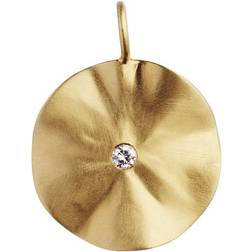 Stine A La Feuille Pendant - Gold/Transparent