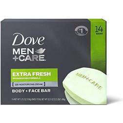 Dove Men+Care Body & Face Bar Extra Fresh 14-pack