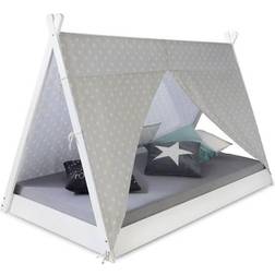 Homestyle4u Teepee With Curtain 90x200 90x200cm