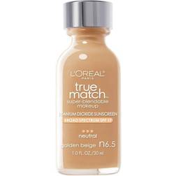 L'Oréal Paris True Match Super-Blendable Makeup Foundation SPF17 N6.5 Golden Beige