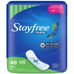 Stayfree Super Maxi Pad 48-pack