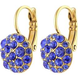 Dyrberg/Kern Blost Earring - Gold/Blue
