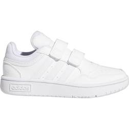 Adidas Kid's Hoops Lifestyle Basketball Hook & Loop - Cloud White