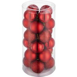 tectake Baubles Julgranspynt 4cm 24st