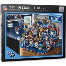 YouTheFan Tennessee Titans Purebred Fans A Real Nailbiter 500 Pieces