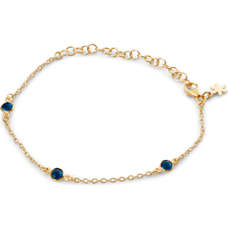 Susanne Friis Bjørner Bracelet - Gold/Blue
