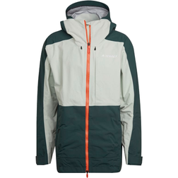 Adidas Terrex 3-layer Post-consumer Nylon Snow Jacket - Shadow Green/Linen Green