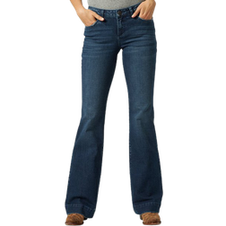 Wrangler Women's Retro Mae Wide Leg Trouser Jeans - Sophia